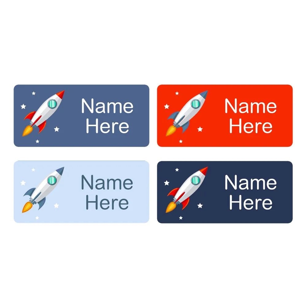 Rockets Rectangle Name Labels - Image 3