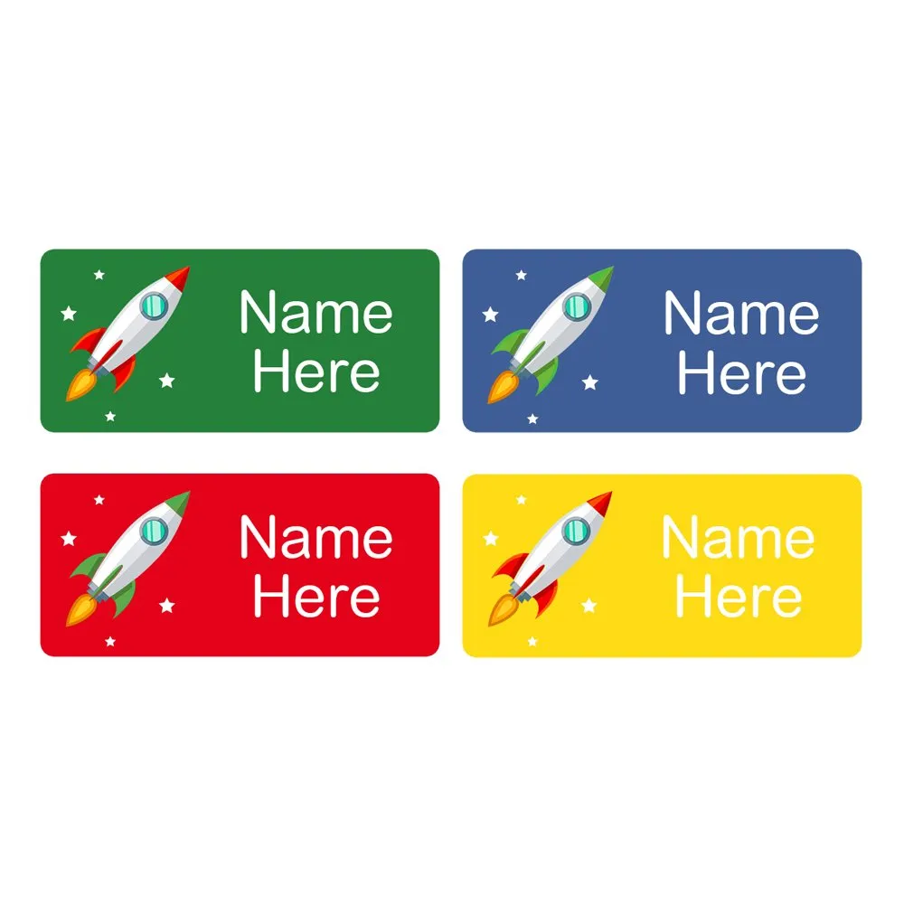 Rockets Rectangle Name Labels - Image 4