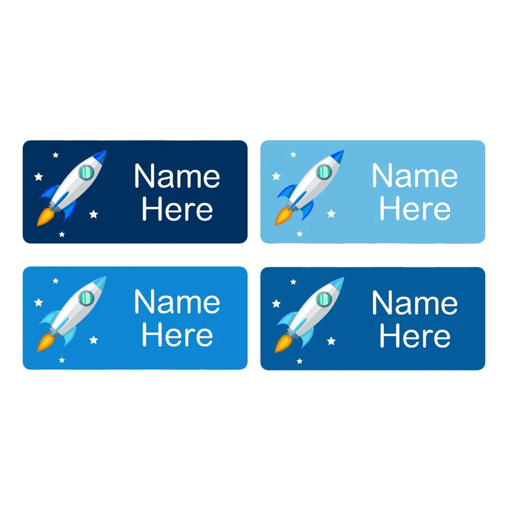 Rockets Rectangle Name Labels - Image 5