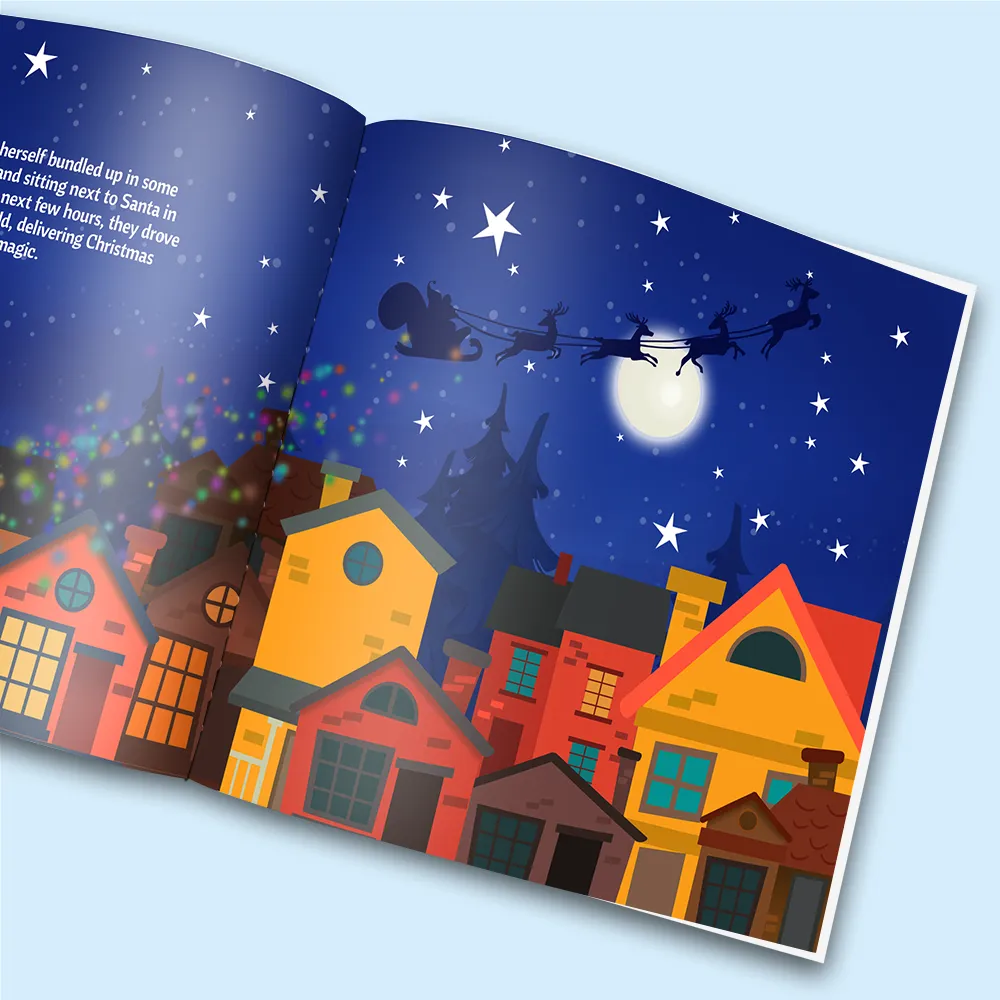 “Santa's Magic Chimney" Personalized Story Book - Image 4