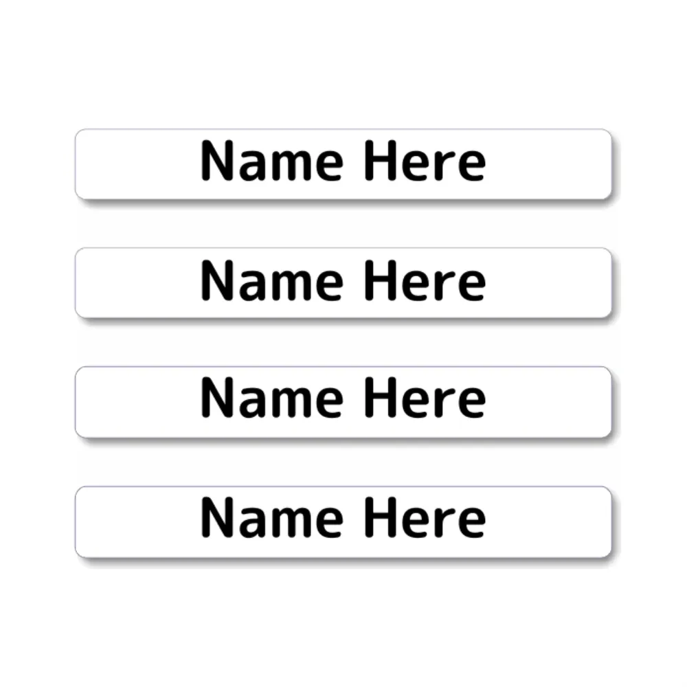 Single Color Mini Name Labels - Image 28