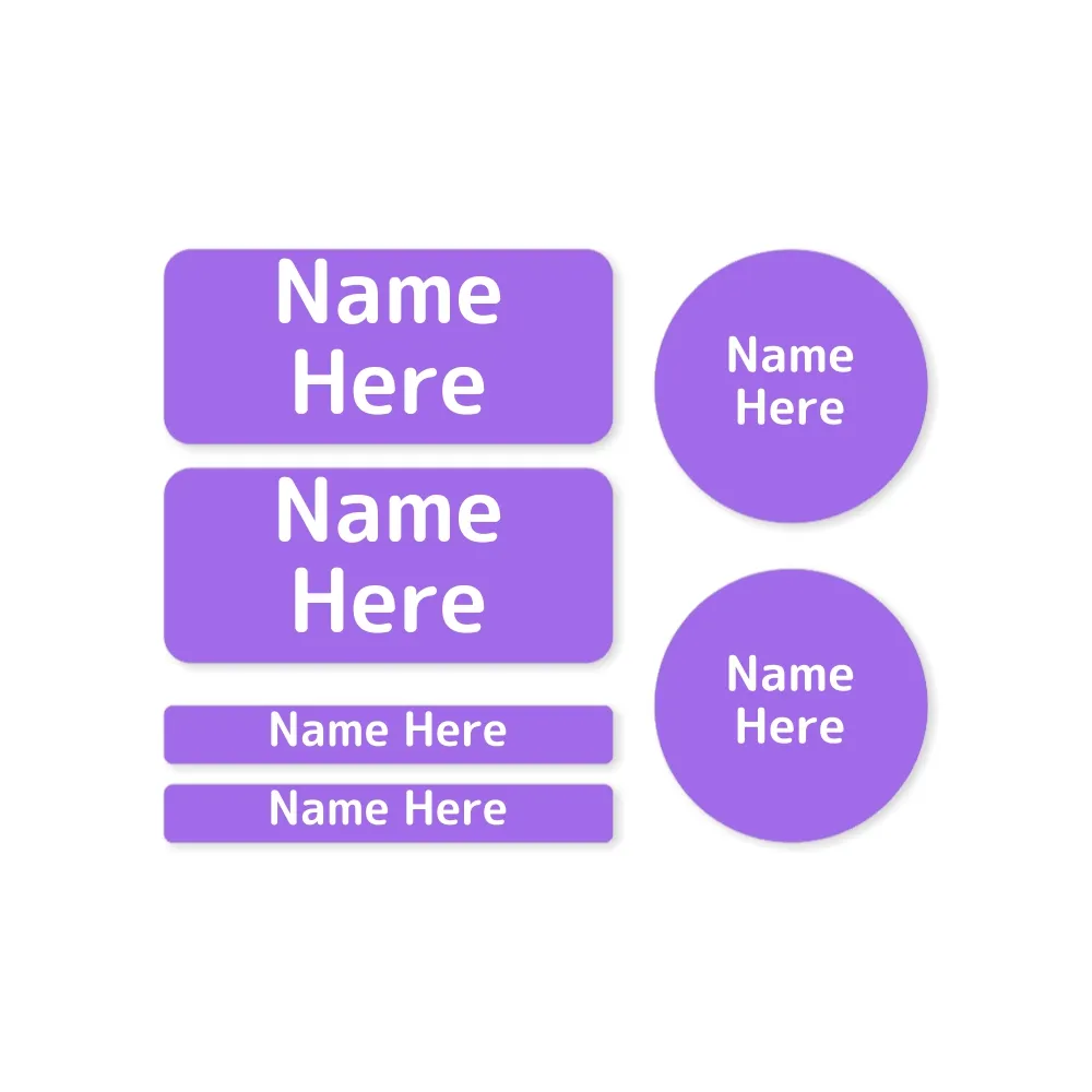 Single Color Mixed Name Label Pack - Image 10