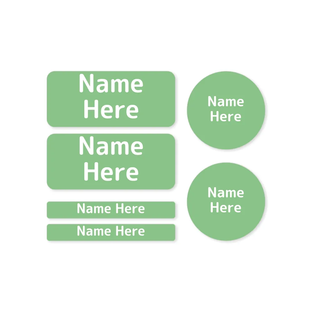 Single Color Mixed Name Label Pack - Image 20