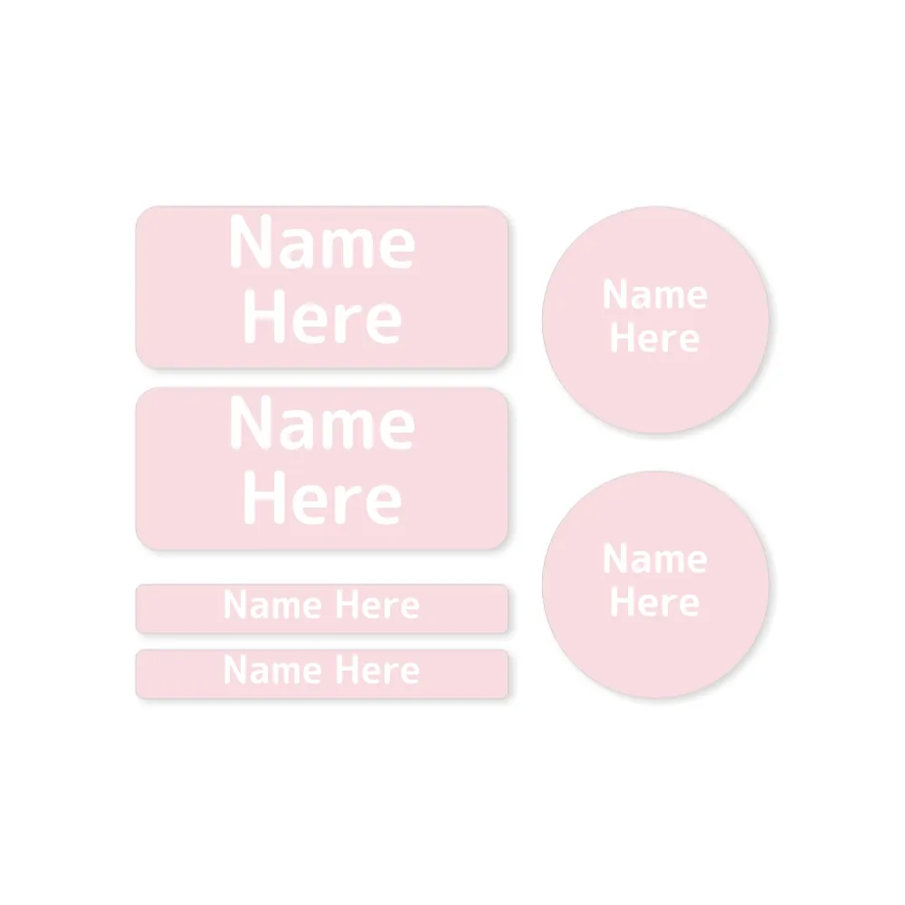 Single Color Mixed Name Label Pack - Image 9