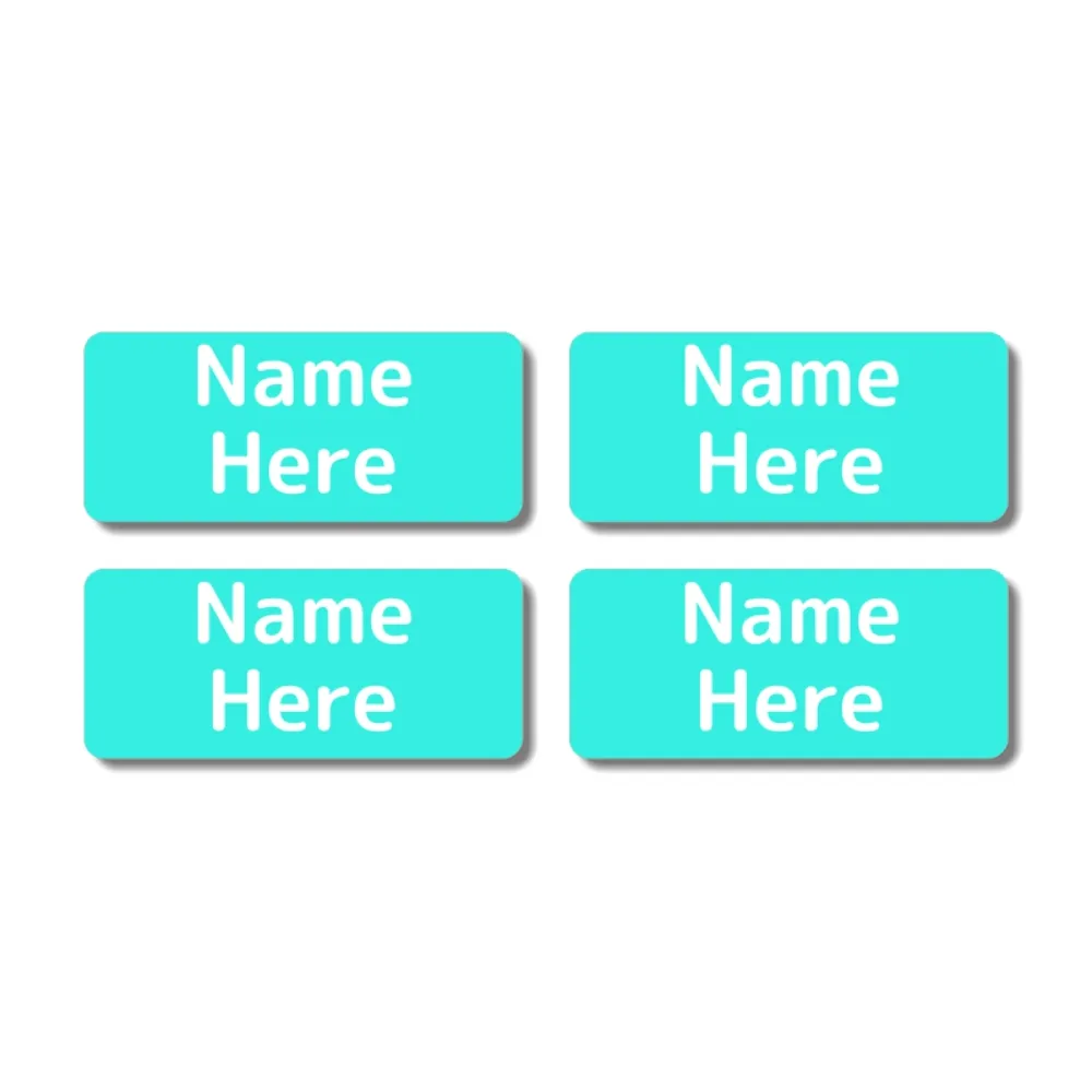 Single Color Rectangle Name Labels - Image 18