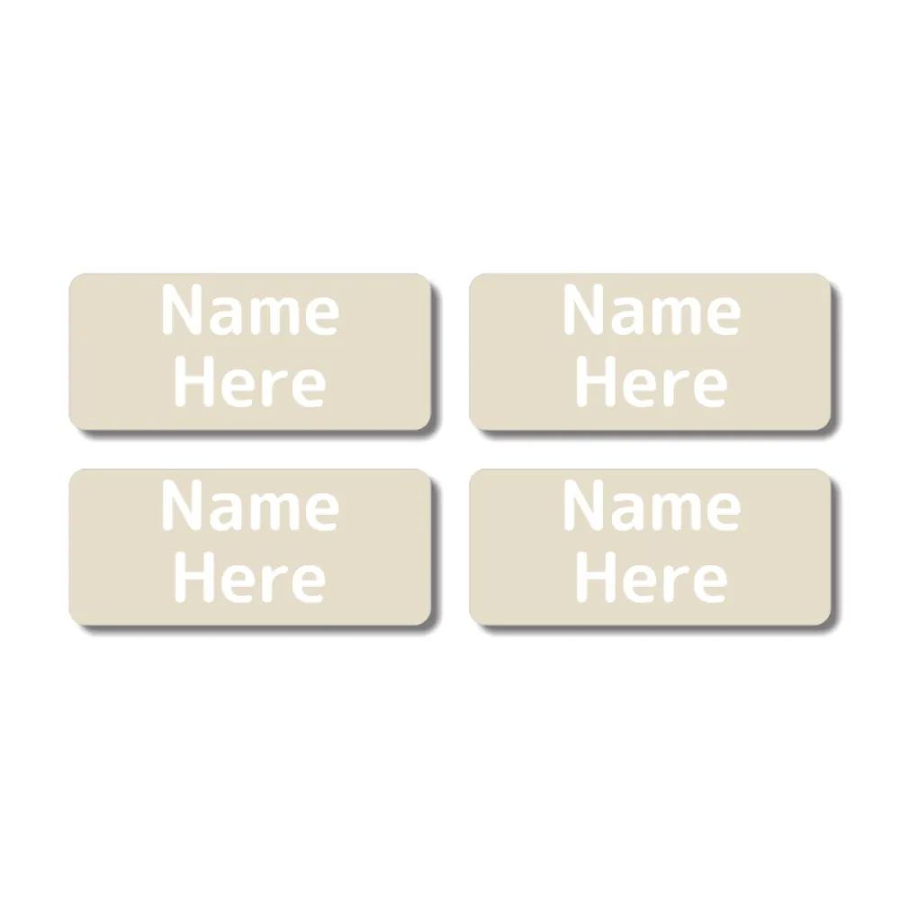 Single Color Rectangle Name Labels - Image 27