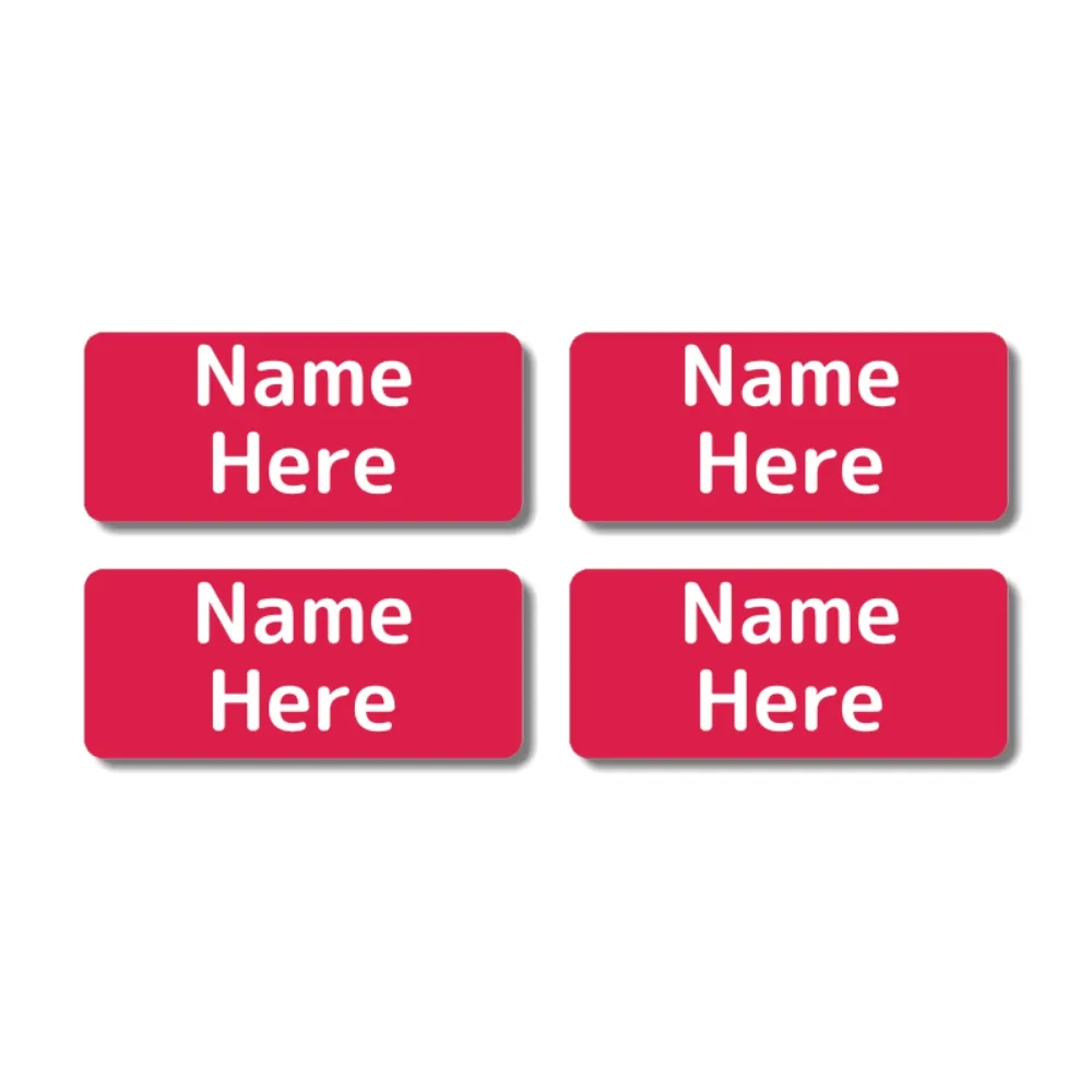 Single Color Rectangle Name Labels - Image 5