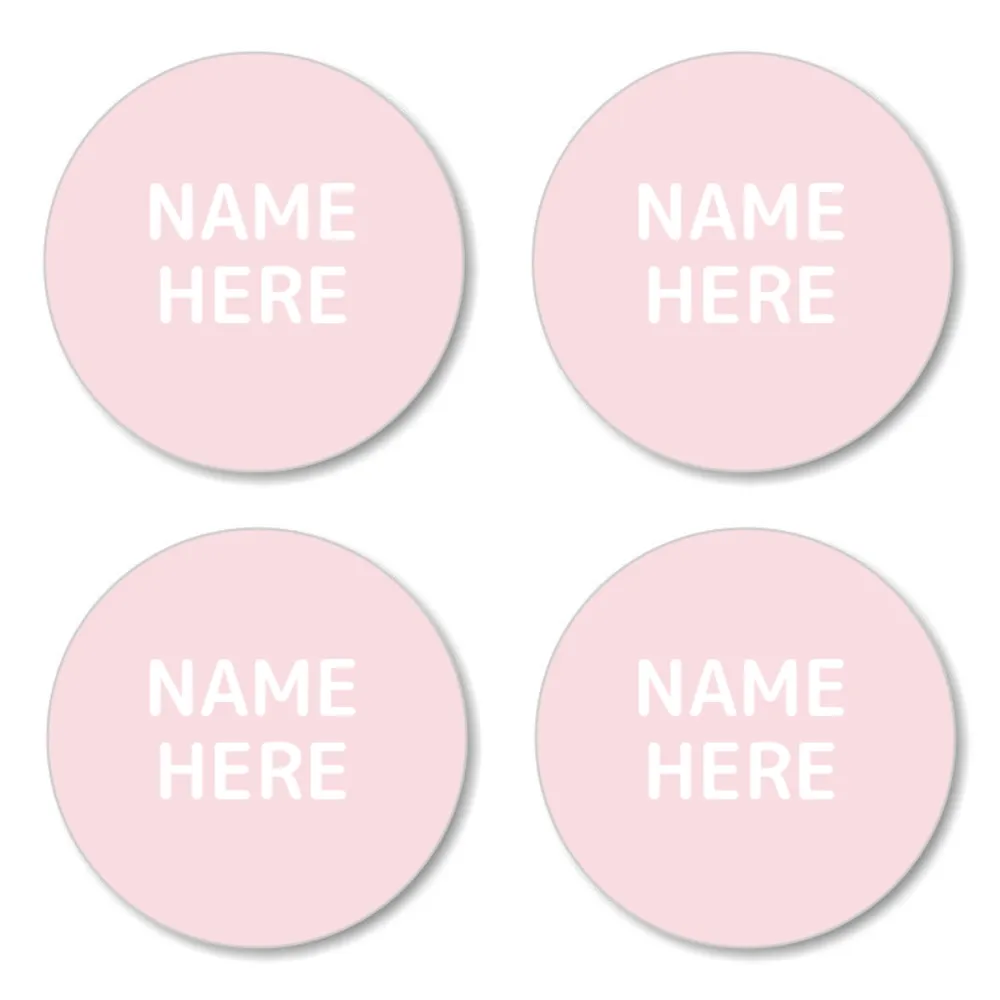 Single Color Round Name Labels - Image 9