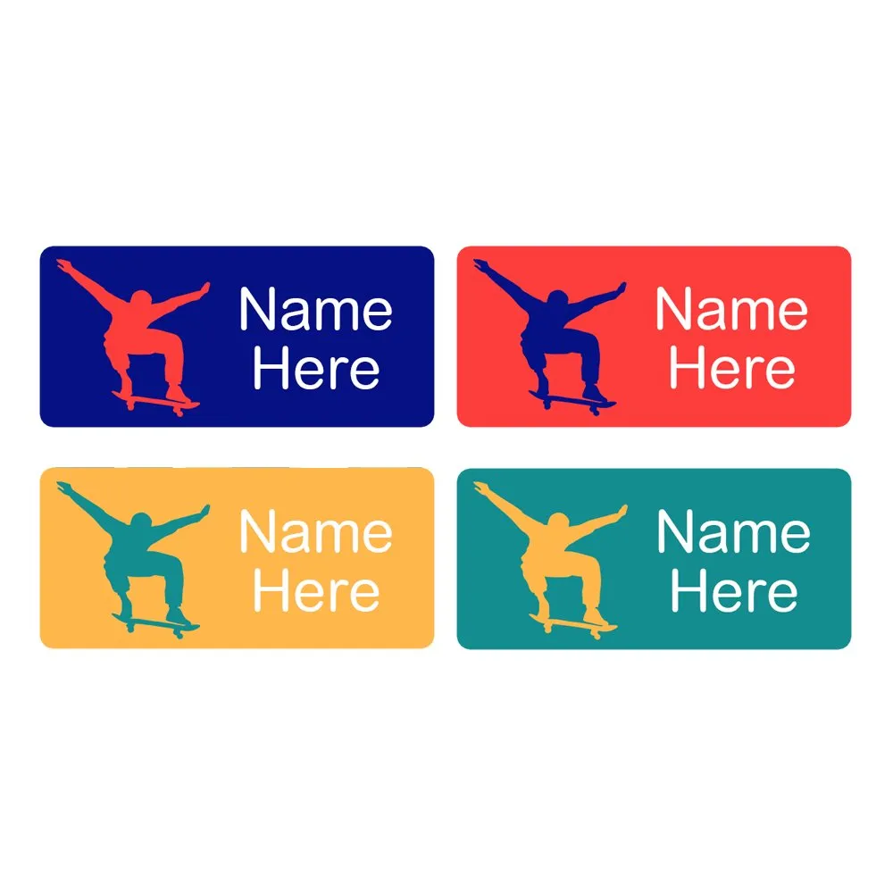Skater Rectangle Name Labels - Image 4