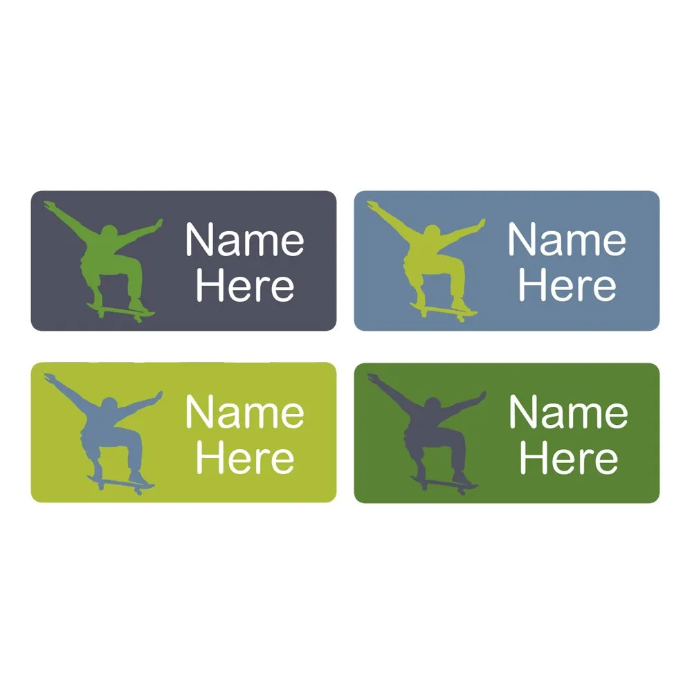 Skater Rectangle Name Labels - Image 5