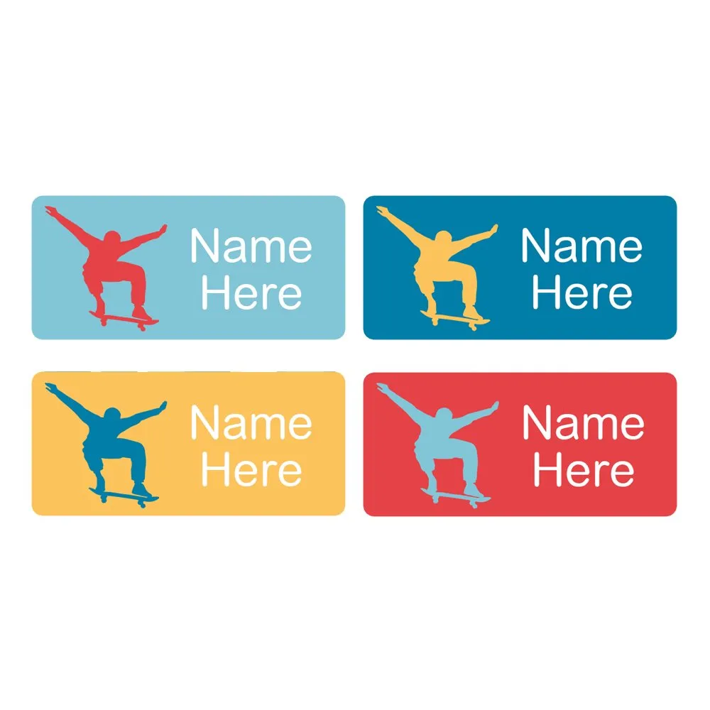 Skater Rectangle Name Labels - Image 7
