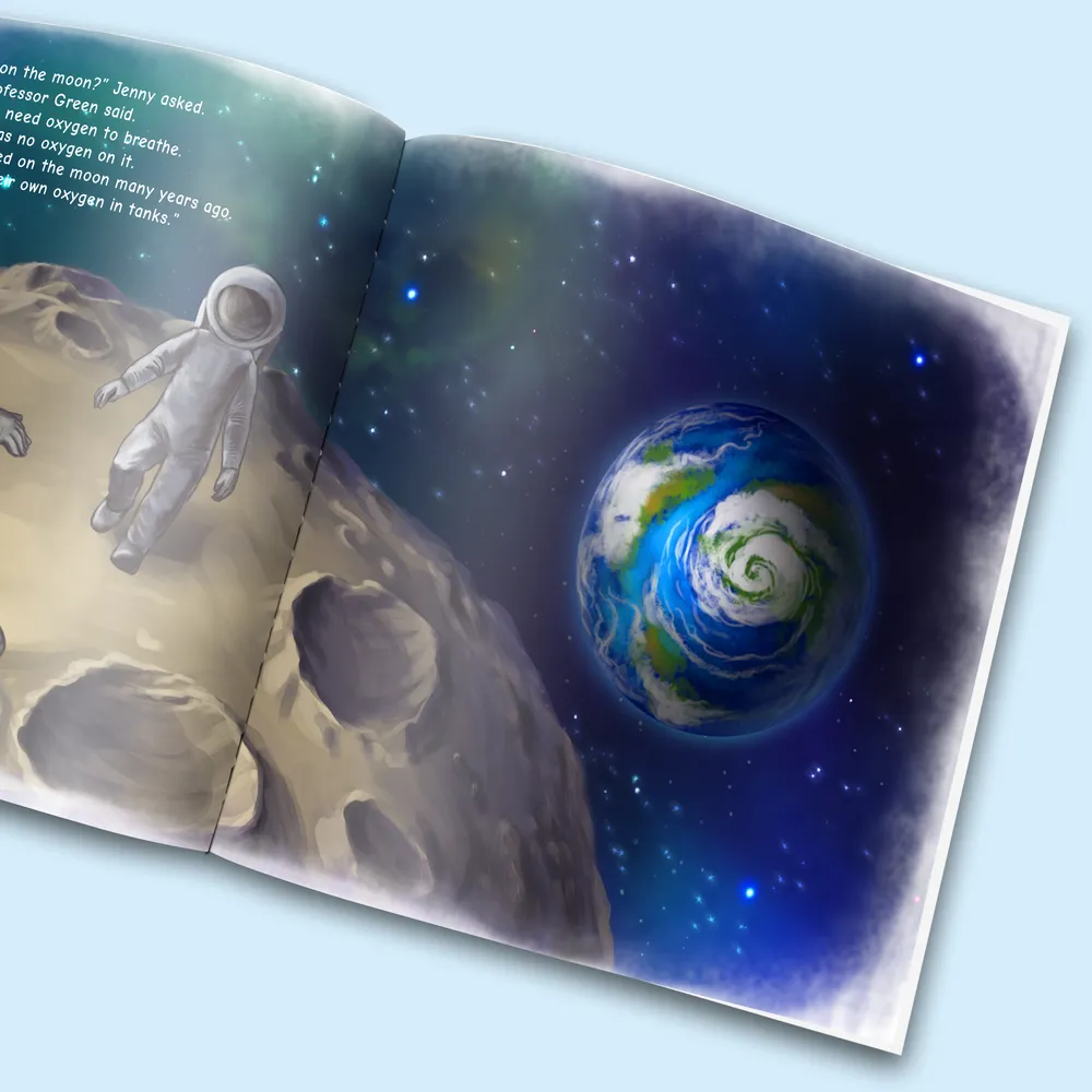 “Space Adventure" Personalized Story Book - Image 4