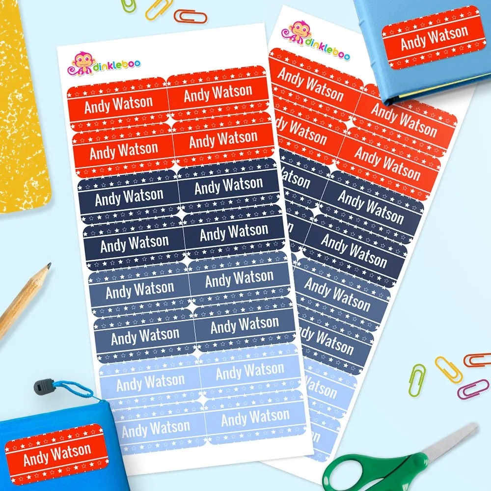 Star Rectangle Name Labels - Image 2