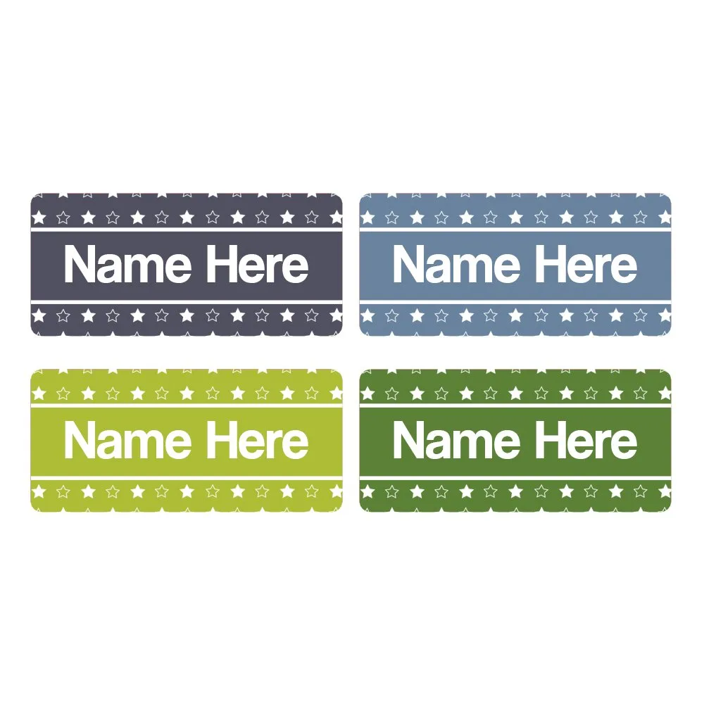 Star Rectangle Name Labels - Image 4