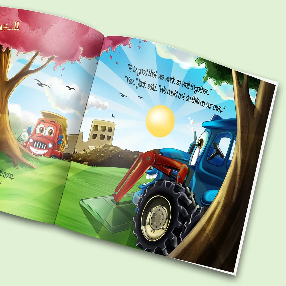 “The Little Digger" Personalized Story Book - Image 5
