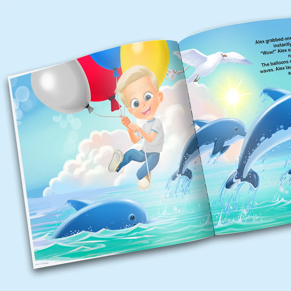 “The Magic Balloons" Personalized Story Book - Image 4