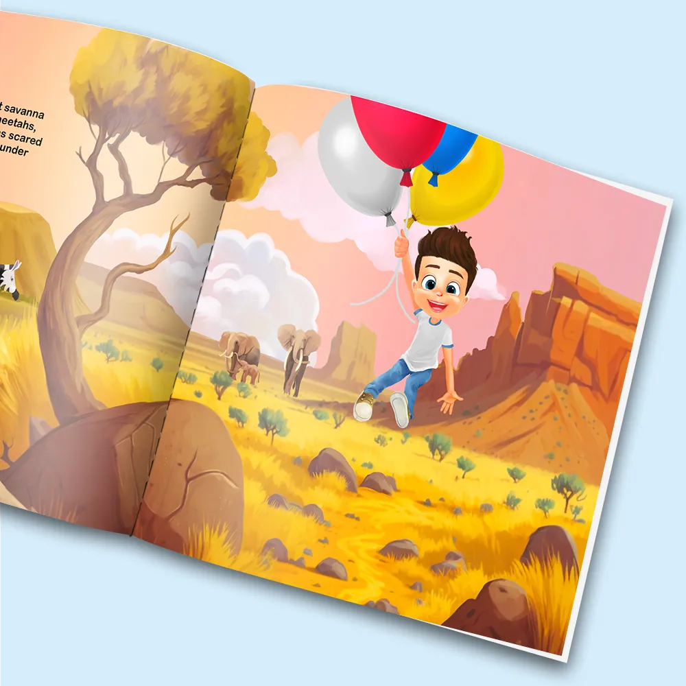“The Magic Balloons" Personalized Story Book - Image 5