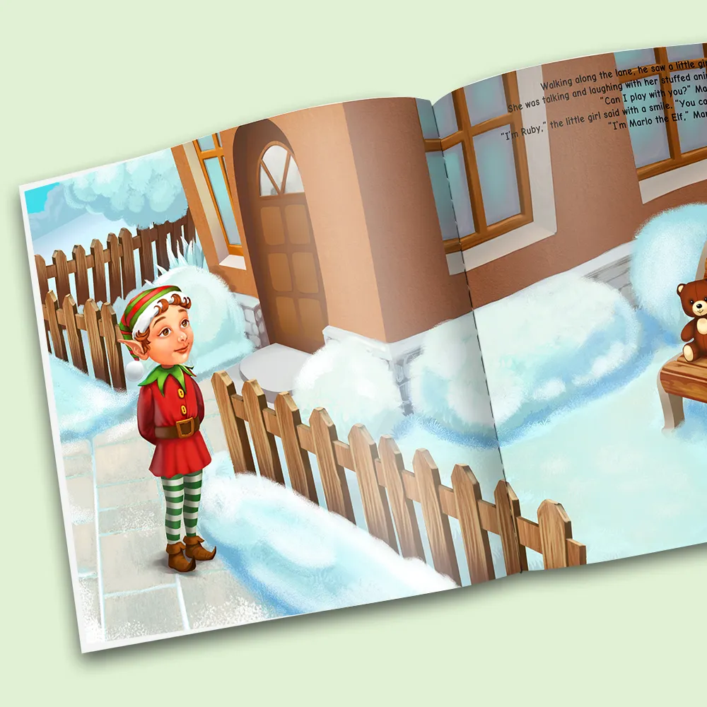 “The Magic Elf" Personalized Story Book - Image 5