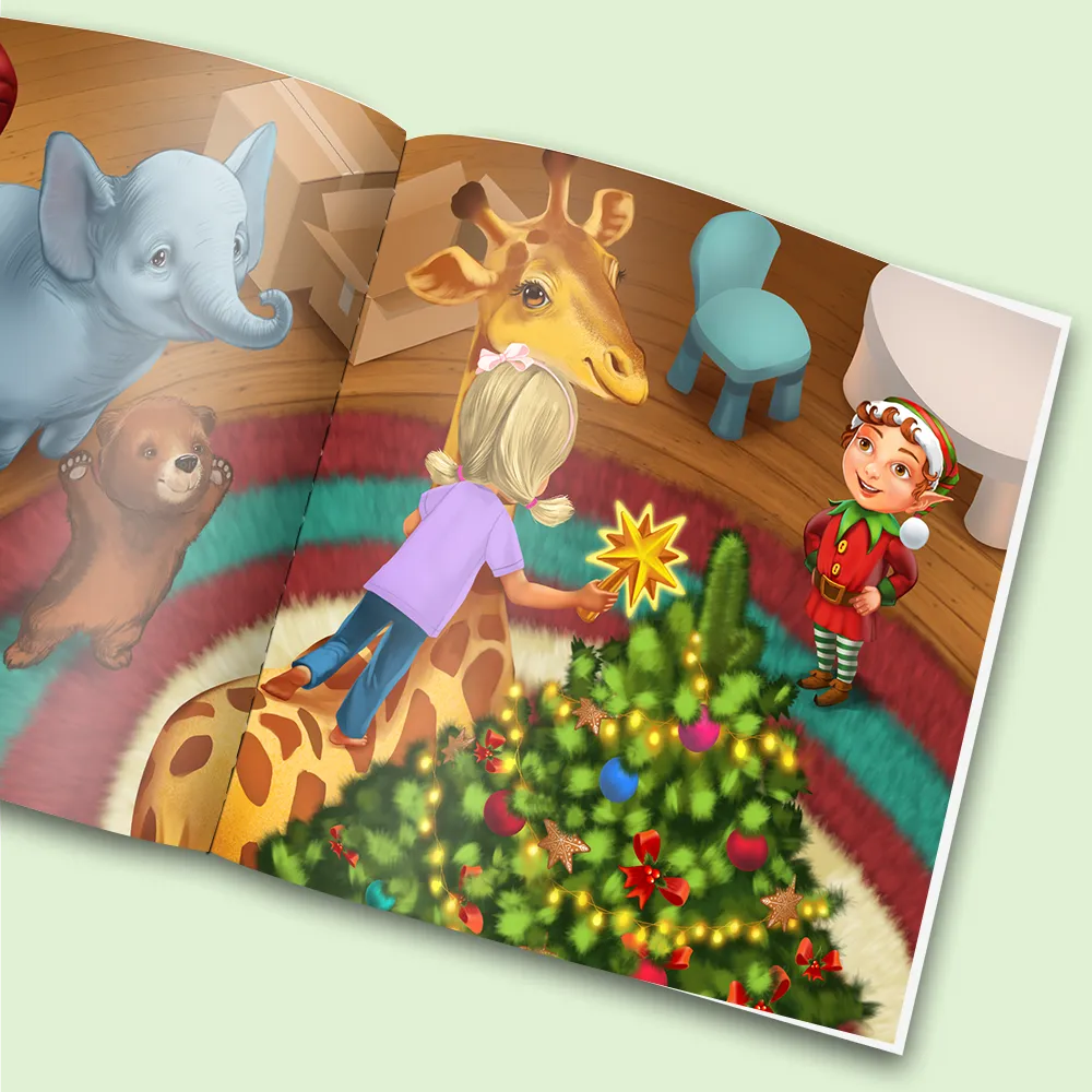 “The Magic Elf" Personalized Story Book - Image 6