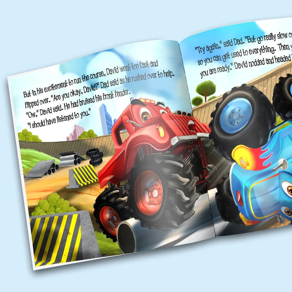 “The Monster Truck" Personalized Story Book - Image 4