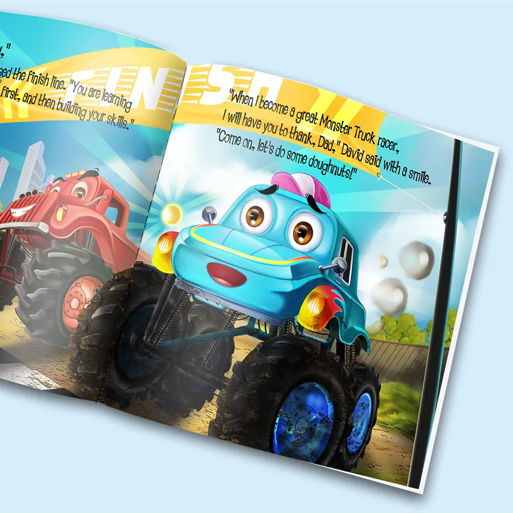 “The Monster Truck" Personalized Story Book - Image 5
