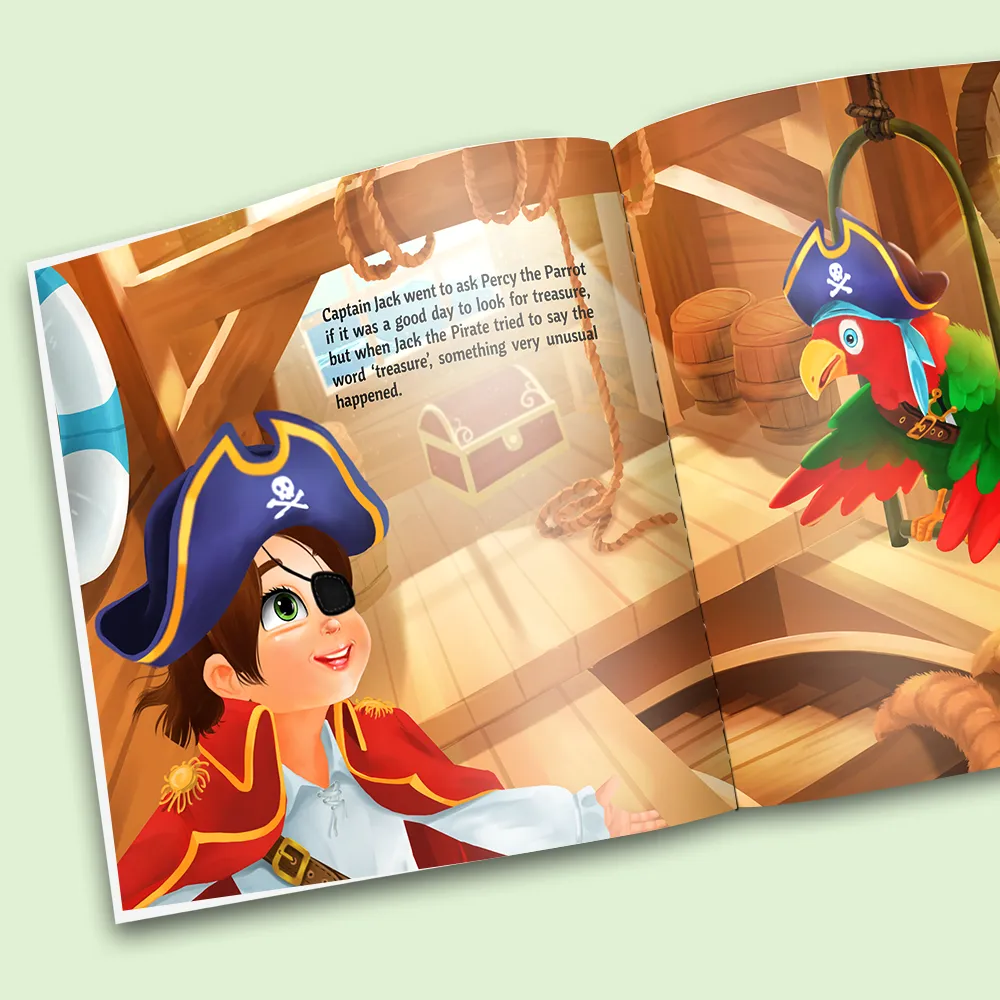 “The Pirate" Personalized Story Book - Image 4