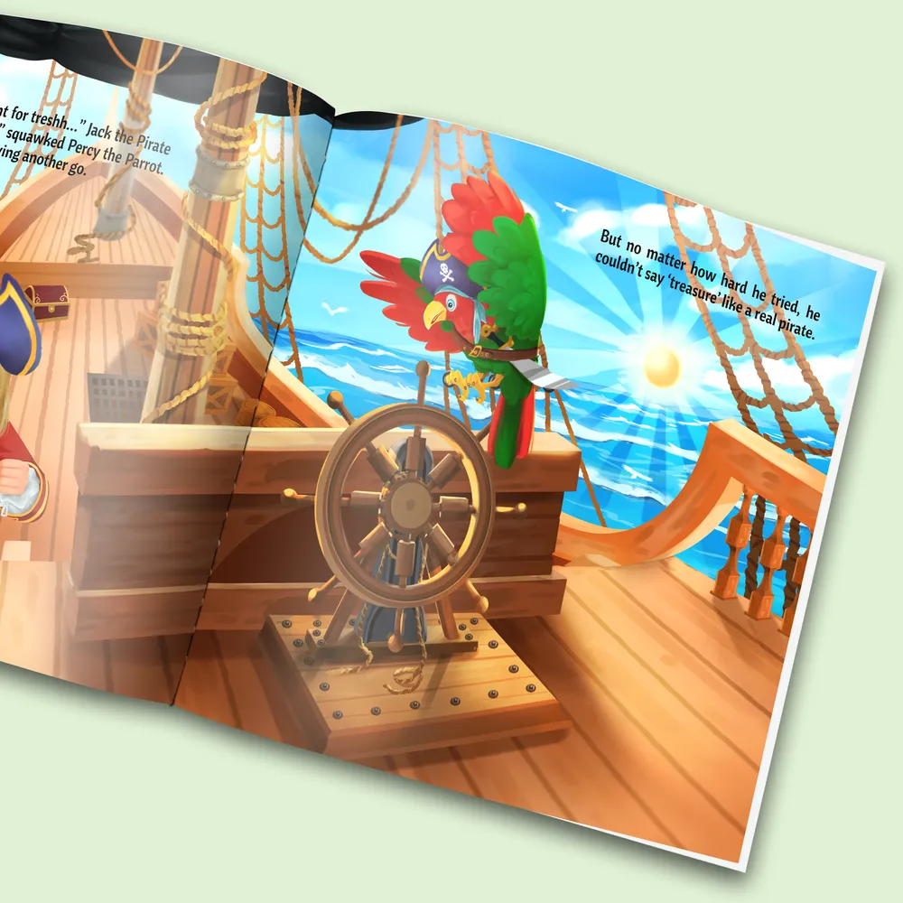 “The Pirate" Personalized Story Book - Image 5