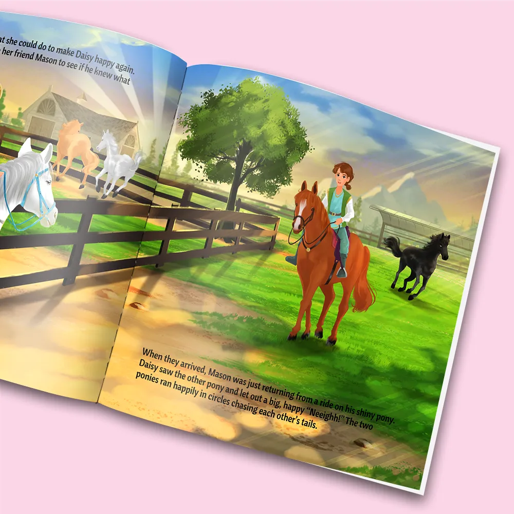 “The Princess and Her Pony" Personalized Story Book - Image 7