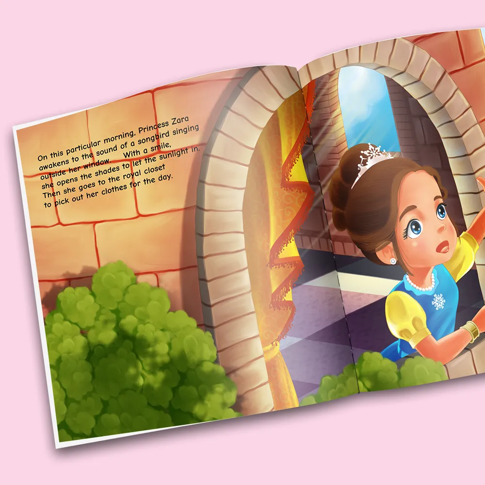 “The Princess" Personalized Story Book - Image 4