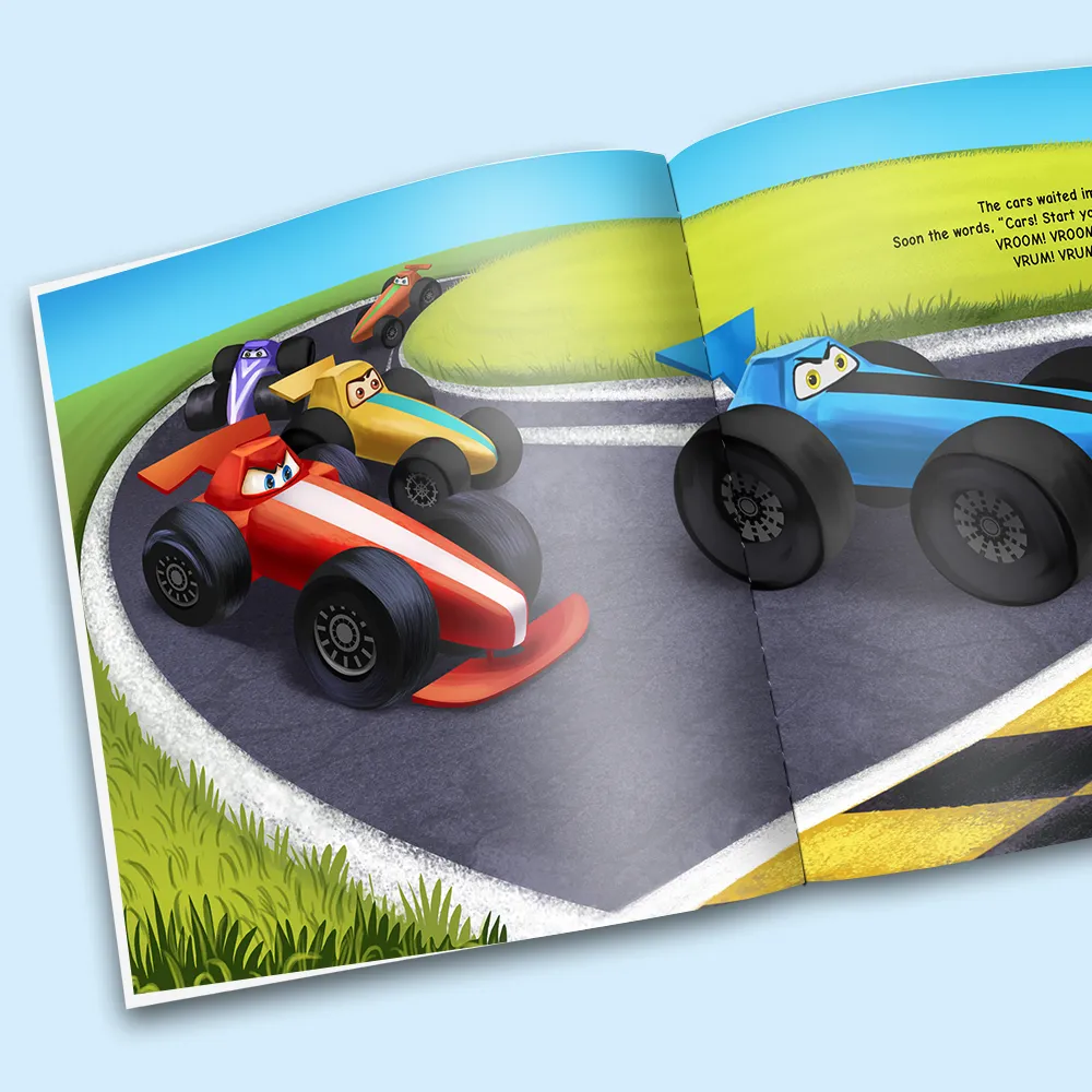 “The Speedster" Personalized Story Book - Image 4