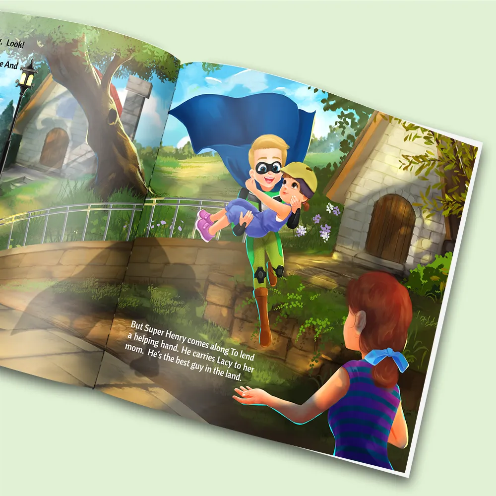“The Superhero" Personalized Story Book - Image 6