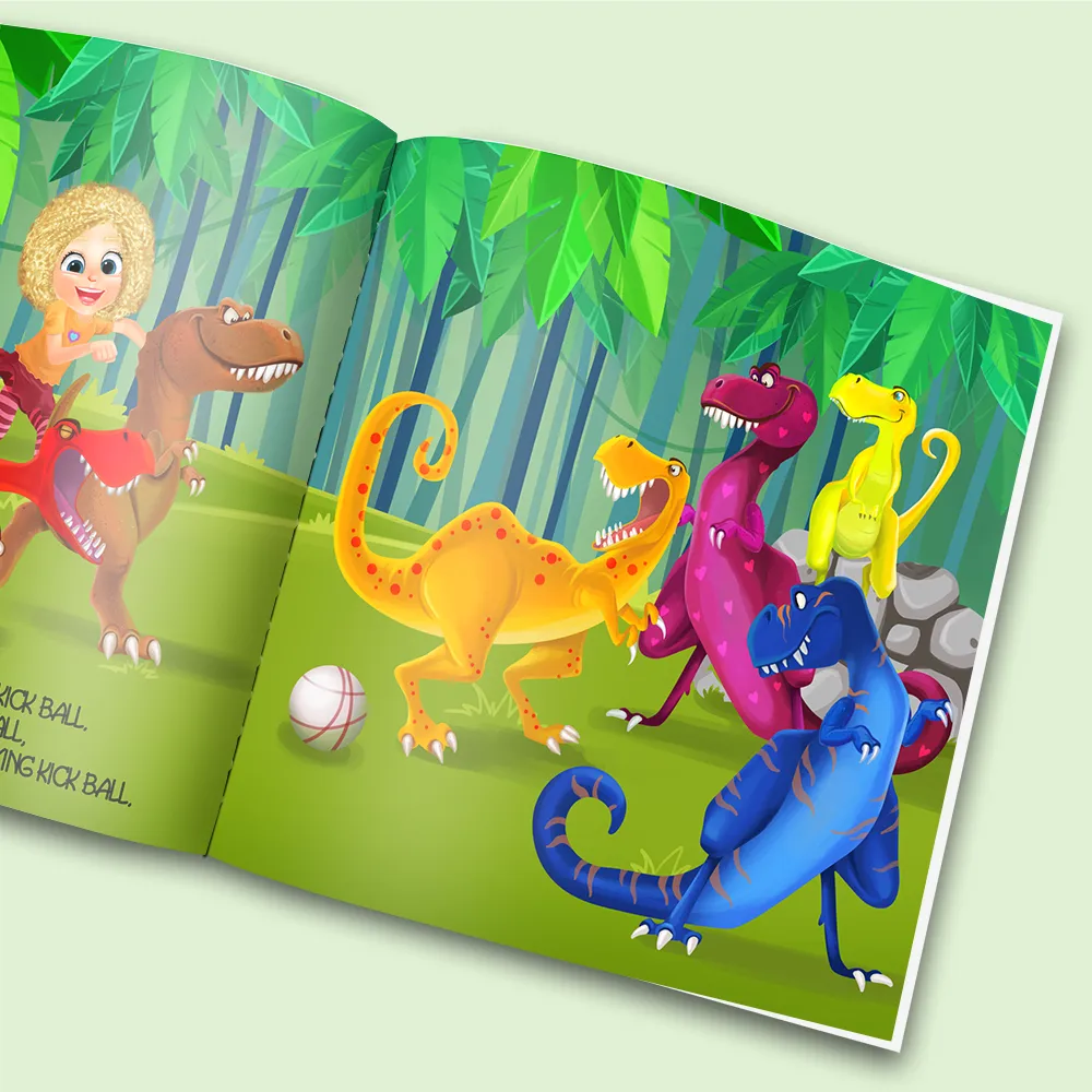 “The Ten Dinosaurs" Personalized Story Book - Image 6