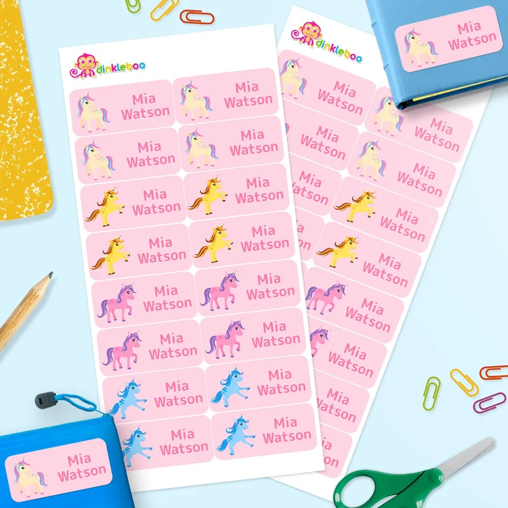 Unicorn Rectangle Name Labels - Image 2