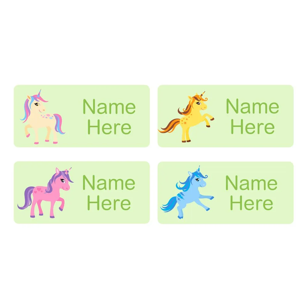 Unicorn Rectangle Name Labels - Image 6