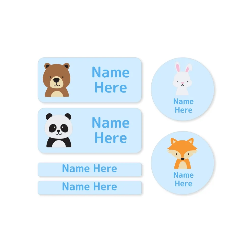 Woodland Animals Mixed Name Label Pack - Image 6